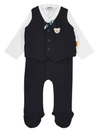 Śpiochy dla niemowląt - Steiff Śpioszki w kolorze czarno-białym - miniaturka - grafika 1