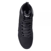 Buty trekkingowe męskie - ﻿Hi-Tec Tander Mid Black Męskie Obuwie Casualowe o - miniaturka - grafika 1