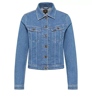 Lee damska kurtka Jeździec kurtka Denim, SIENNA BRIGHT, XS - Kurtki damskie - miniaturka - grafika 1