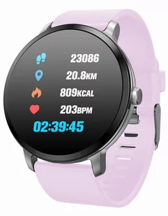 Garett Sport 24 Różowy - Smartwatch - miniaturka - grafika 1