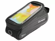Sakwy rowerowe - Sakwa rowerowa z kieszenią na telefon - miniaturka - grafika 1