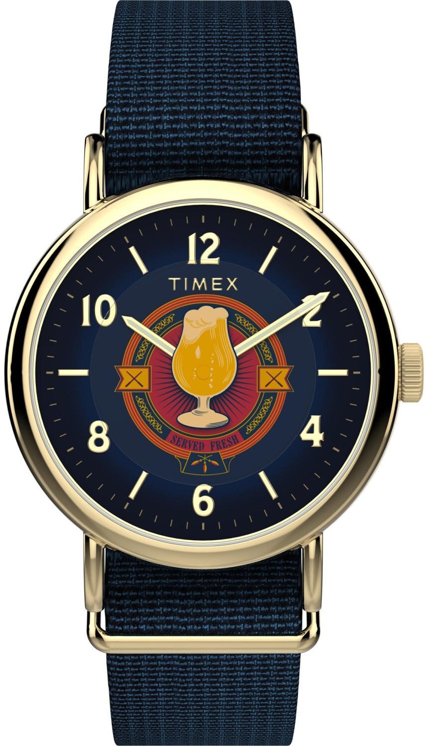 Zegarek Timex Zegarek męski Timex TW2Y76100 niebieski