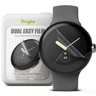 Ringke Dual Easy Film 3x folia Google Pixel Watch na ekran zegarka - Akcesoria do smartwatchy - miniaturka - grafika 1