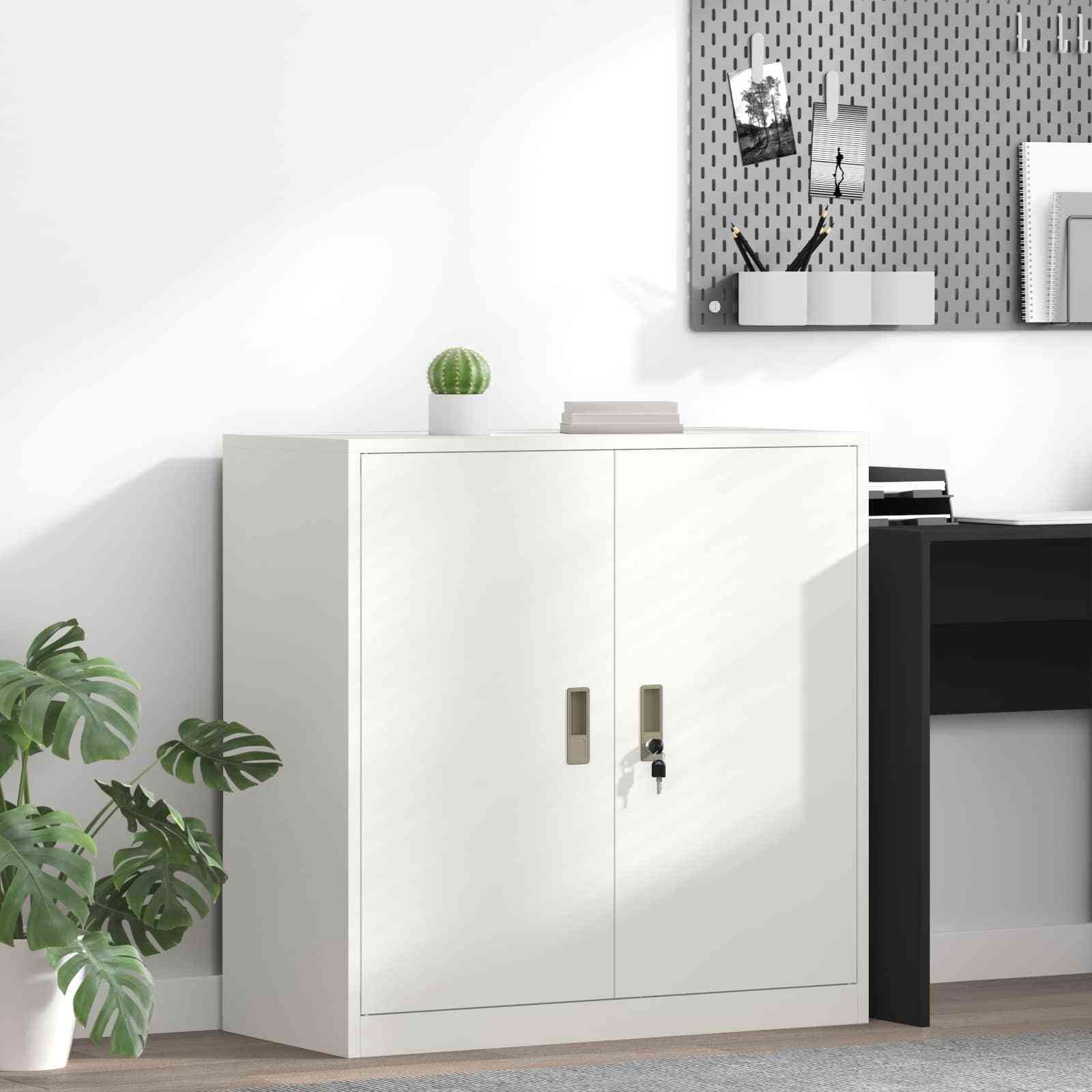 vidaXL Szafka do przechowywania Biały 90 x 40 x 90 cm
