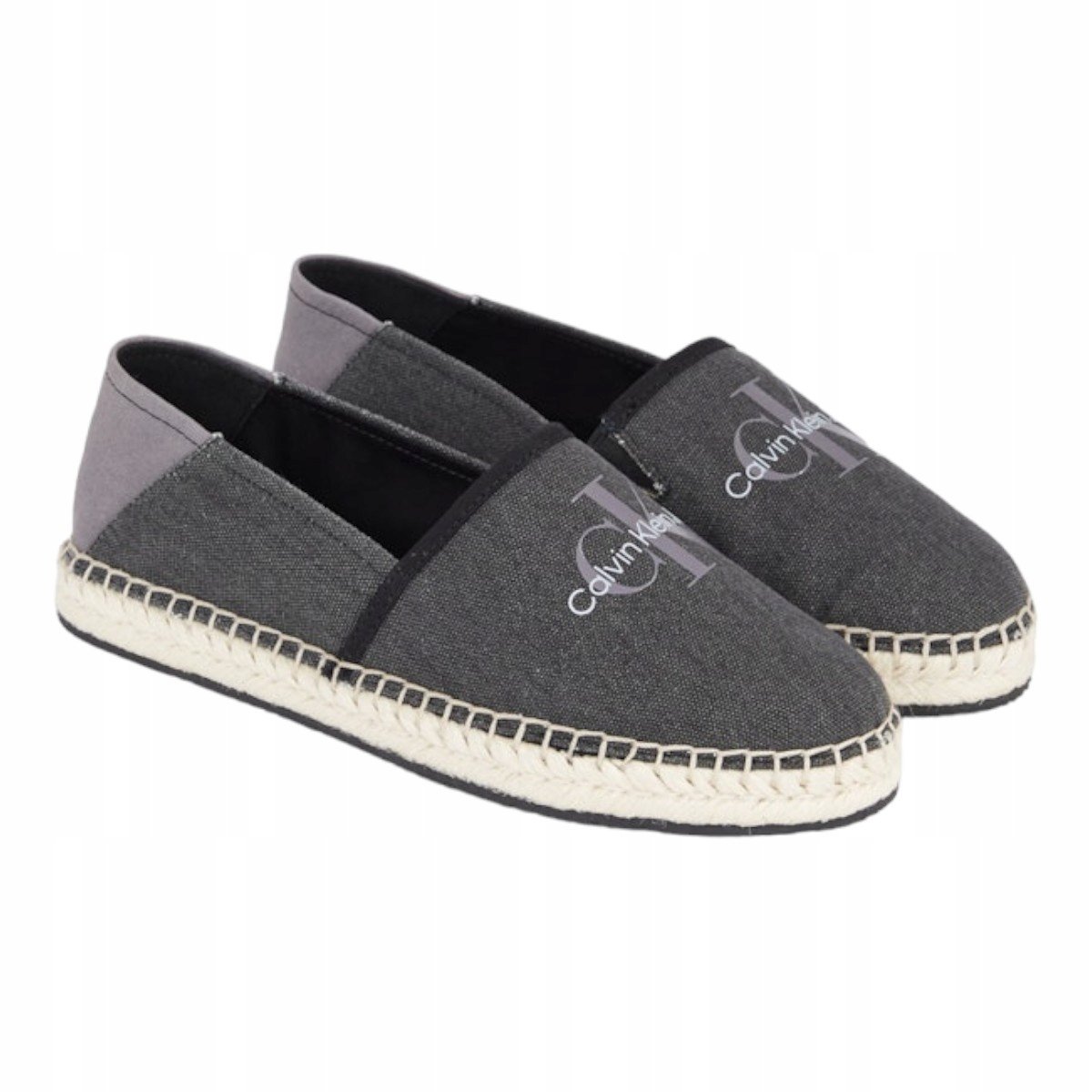 CALVIN KLEIN BUTY DAMSKIE ESPADRYLE ESPADRILLE ML BTW SZARE r.36