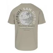 Odzież taktyczna i umundurowanie - PITBULL KOSZULKA Light Weight 170 Basic Planet Surf '25 - Grey Harbour - miniaturka - grafika 1