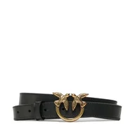 Paski - Pasek Damski Pinko Love Berry H2 Belt PE 23 PLT01 100143 A0F1 Czarny - miniaturka - grafika 1