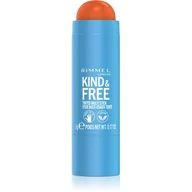 Cienie do powiek - Rimmel London Kind & Free Tinted Multi Stick Róż 5 g Odcień 004 Tangerine Dream - miniaturka - grafika 1