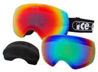 Gogle narciarskie - Gogle narciarskie Ice-Q z wymiennymi soczewkami Davos 3 S1/S3 Anti-slip - miniaturka - grafika 1