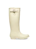 Kalosze damskie - Hunter Kalosze HFW-006 Żółty - miniaturka - grafika 1