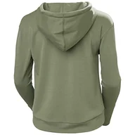 Bluzy damskie - Helly Hansen Damska bluza z kapturem Lifa Tech Lite, 421 Lav Green, XL - miniaturka - grafika 1