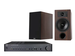 NAD C316BEE V2 (czarny) + Tesi 3 (mokka) - Zestawy stereo - miniaturka - grafika 1