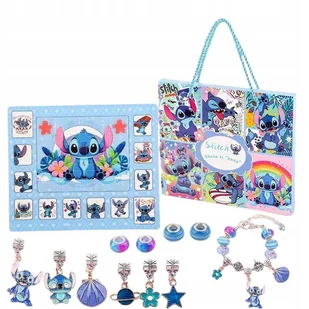 Kalendarz Adwentowy Stitch Stich Figurki 24 Szt Boże Narodzenie Prezent - Ozdoby bożonarodzeniowe - miniaturka - grafika 1