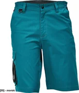 Odzież robocza - CERVA CREMORNE szorty - męskie szorty robocze, wytrzymała tkanina bawełnianiana, 60% bawełna, 40% poliester. 230 g/m2 - morski 48 - miniaturka - grafika 1