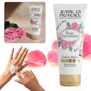Jeanne en Provence - Rose Envoûtant Nawilżający krem do rąk o zapachu różanym 75ml - Kremy i maski do rąk - miniaturka - grafika 1
