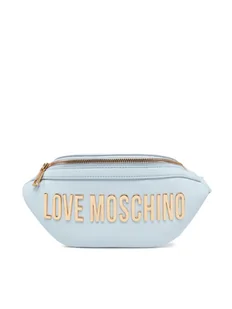 LOVE MOSCHINO Saszetka nerka JC4195PP1MKD0712 Błękitny - Nerki - miniaturka - grafika 1