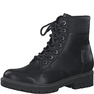 Botki damskie - Tamaris Damskie sztyblety 1-26810-29, czarne, 40 EU - miniaturka - grafika 1