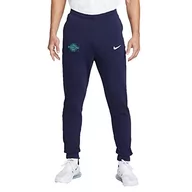 Spodenki męskie - Nike Męskie spodnie treningowe Inter M Nk Gfa FLC Pant Ft, niebiesko-białe, rozmiar XXL, niebieski/biały, XXL - miniaturka - grafika 1