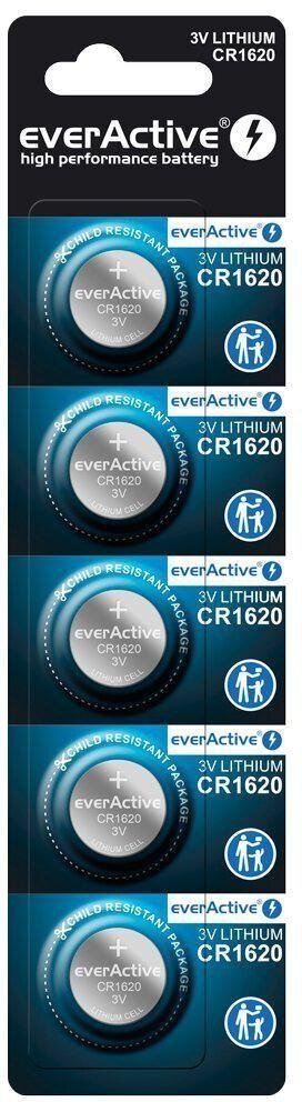 EverActive Bateria CR1620 everActive blister 5 szt.