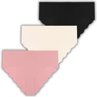 Majtki damskie - 3X MAJTKI FIGI DAMSKIE MAXI BIKINI KLASYCZNE WYGODNE MODELUJĄCE MORAJ 5XL - miniaturka - grafika 1