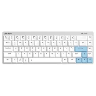 Dareu EK868 Bluetooth (biało-niebieska) 032558 - Klawiatury - miniaturka - grafika 1