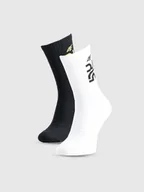 Skarpetki męskie - 4F Skarpety casual za kostkę (2-pack) męskie 4F x Robert Lewandowski - multikolor 39-42 - miniaturka - grafika 1