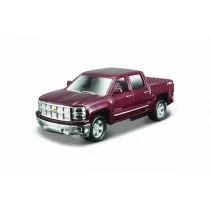 Maisto MI 21001-26 Auto Power Racer Chevrolet Silver1500 Z71 2014 bordo - Kolekcjonerskie modele pojazdów - miniaturka - grafika 1