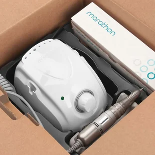 Zestaw Saeyang Frezarka Marathon 3 Champion White H200 + Zestaw frezów do paznokci - Frezarki do paznokci - miniaturka - grafika 5