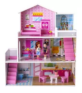 Domki dla lalek - Śliczny drewniany domek dla lalek do wysokości ok. 18 cm / Kathay-Haster - miniaturka - grafika 1