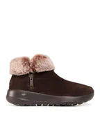 Botki damskie - Skechers Botki On The Go Joy 144003/CHOC Brązowy - miniaturka - grafika 1