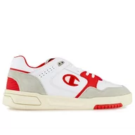 Buty sportowe męskie - Buty Champion Zone 80 Trainers S21647-WW010 - biało-czerwone - miniaturka - grafika 1