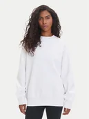 Bluzy damskie - Under Armour Bluza Ua Rival 1386463 Biały Oversize - miniaturka - grafika 1