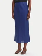 Spódnice - Marella Spódnica midi Desio 2515101032 Niebieski Regular Fit - miniaturka - grafika 1