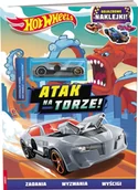 Kolorowanki, wyklejanki - Hot Wheels Atak na torze! FLA-1601 - Opracowanie zbiorowe - miniaturka - grafika 1