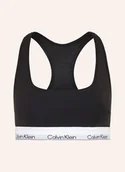 Biustonosze - Calvin Klein Biustonosz Bustier Icon Cotton Modal schwarz - miniaturka - grafika 1