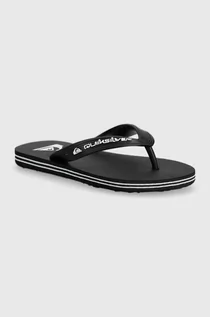 Buty dla chłopców - Quiksilver japonki dziecięce MOLOKAI CORE kolor czarny - grafika 1