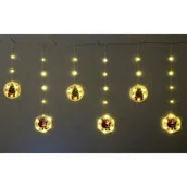 Oświetlenie świąteczne - Kurtyna świetlna 78 LED ciepły biały - miniaturka - grafika 1