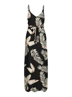 Sukienki - Vero Moda Sukienka w kolorze czarno-beżowym - miniaturka - grafika 1