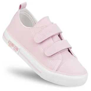 TRAMPKI dziecięce BIG STAR na rzepy LL374017 22 - Buty dla dziewczynek - miniaturka - grafika 1