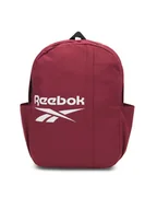 Plecaki - Reebok Plecak RBK-004-CCC-05 Bordowy - miniaturka - grafika 1