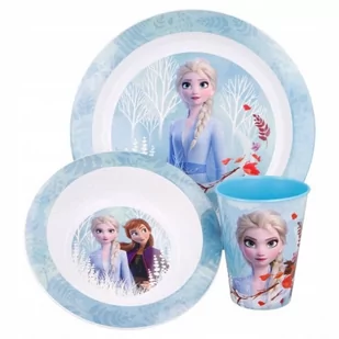 Stor, Zestaw Obiadowy, Frozen Kraina Lodu, Talerz, Miska, Kubek - Miseczki i talerzyki dla dzieci - miniaturka - grafika 1
