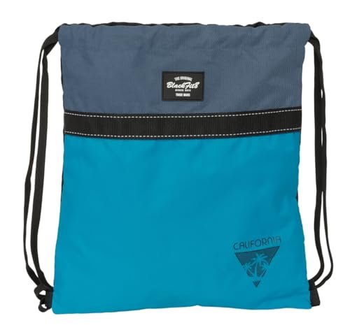 BLACKFIT8 CALIFORNIA - duży płaski plecak plecak, idealny dla dzieci w różnym wieku, tkanina nadająca się do recyklingu, wygodna i wszechstronna, jakość i wytrzymałość, 35 x 40 cm, Wielokolorowe, M,