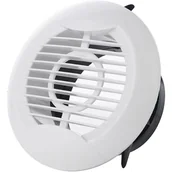 Kratki wentylacyjne - Okrągła kratka wentylacyjna ABS ze zintegrowaną kratką do łazienek, biur i kuchni (nowe proste łopatki 75 mm) - miniaturka - grafika 1