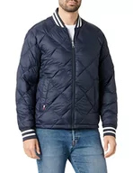 Kurtki męskie - Tommy Hilfiger Męska kurtka izolowana z odwracalną warstwą bomberki, Pustynne niebo, XS - miniaturka - grafika 1