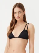 Stroje kąpielowe - Calvin Klein Swimwear Góra od bikini KW0KW02727 Czarny - miniaturka - grafika 1