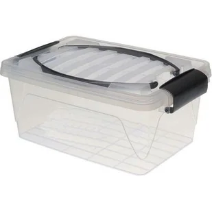 Pojemnik z uchwytem Dante 10 l srebrny - Pudła i pojemniki do przechowywania - miniaturka - grafika 1