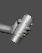 Młynki do kawy Black Friday 2022 - Millab E01 Electric Grinder Space Silver- Srebrny - miniaturka - grafika 1