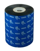 Taśmy do drukarek barwiące - Taśma termotransferowa Zebra 4800 80mm x 450m 1" żywiczna (04800BK08045) black - miniaturka - grafika 1
