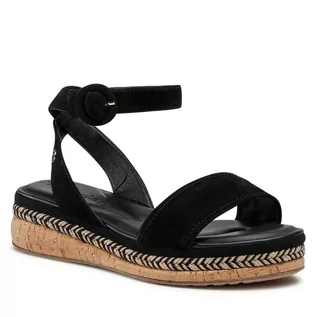 Espadryle damskie - Tamaris Espadryle 1-28231-28 Black 001 - grafika 1