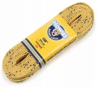 Unihokej - HOWIES ŻÓŁTE woskowane sznurówki do łyżew 108" 274cm - miniaturka - grafika 1